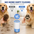Electric Dog Paw Cleaner Cup – Rechargeable Paw Cleaning Device with Soft Silicone Bristles, Automatic 360° Dog Paw Washer, Portable Pet Foot Washer for Medium Large Dogs